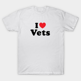 I Heart Vets T-Shirt